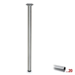 RVS design tafelpoot, model 620