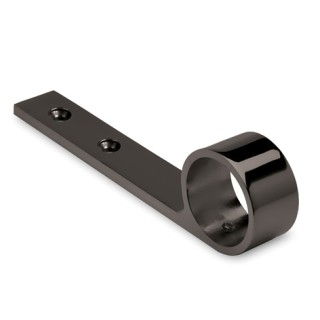 Antraciet design leuninghouder model 105 Ø 38,1 mm (1,5")