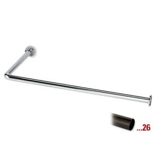 Antraciet design kapstok Ø 25,4 mm, model 731
