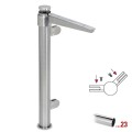 Chroom design 45° hoekstaander, model 111, Ø 38,1 mm (1,5")