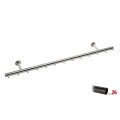 Antraciet design kapstok 1250 mm Ø 38,1 mm, model 710